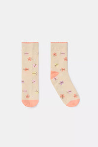 Woody 2 paar kousen - Vlinder