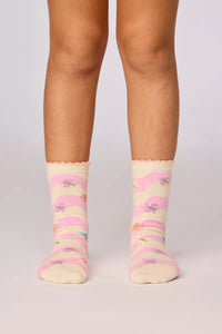 Woody 2 paar kousen - Vlinder