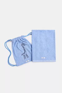 Woody Zwemzak + handdoek - Blauw