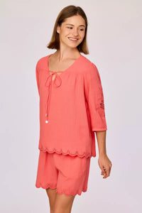 Woody Pyjama/loungewear - Tetra rood-roos
