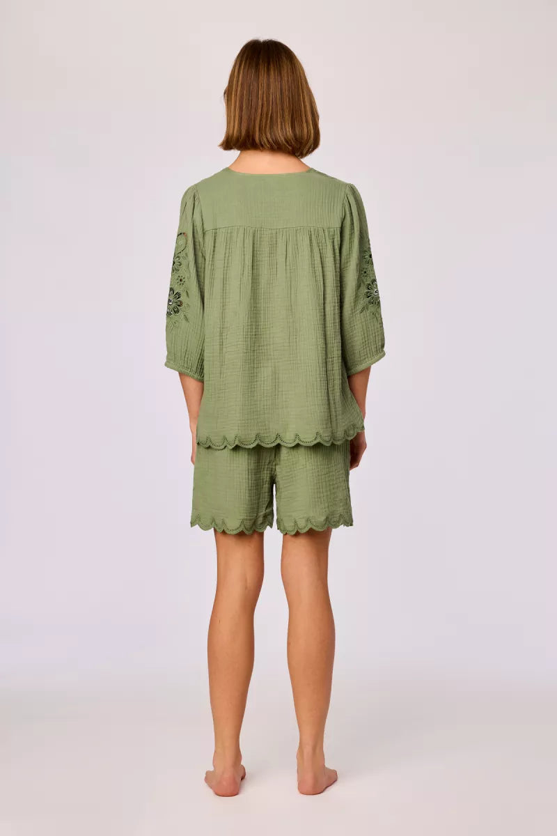 Woody Pyjama/loungewear - Tetra Olive