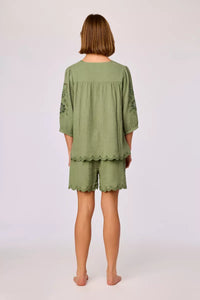 Woody Pyjama/loungewear - Tetra Olive