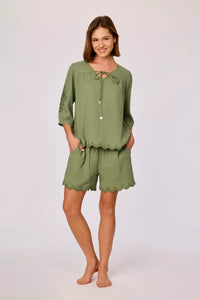 Woody Pyjama/loungewear - Tetra Olive