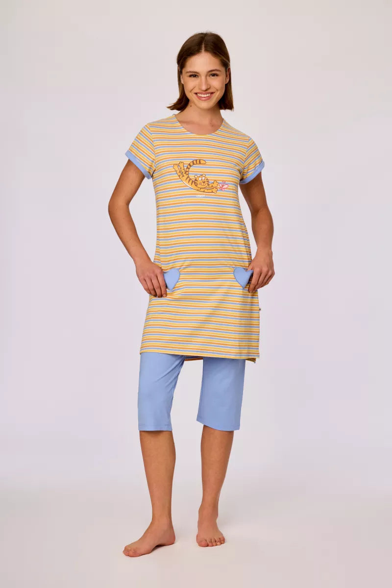 Woody Pyjama - Tijger/streepjes