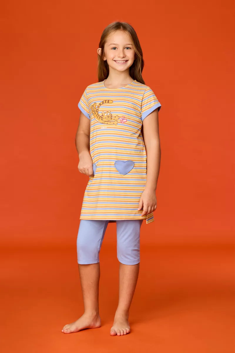 Woody Pyjama - Tijger/streepjes