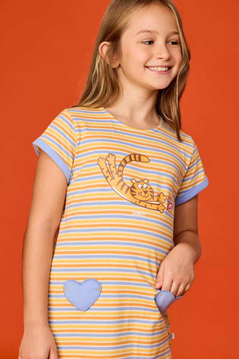 Woody Pyjama - Tijger/streepjes