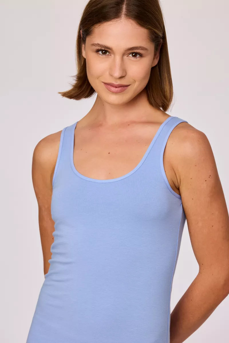 Woody Singlet - Blauw