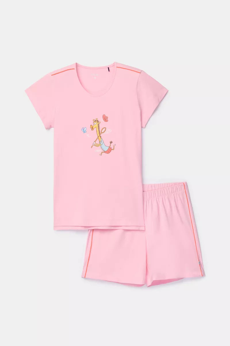 Woody Pyjama - Giraf