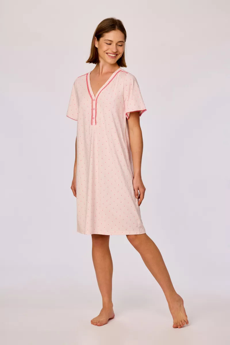 Woody Nachtkleedje - Roos