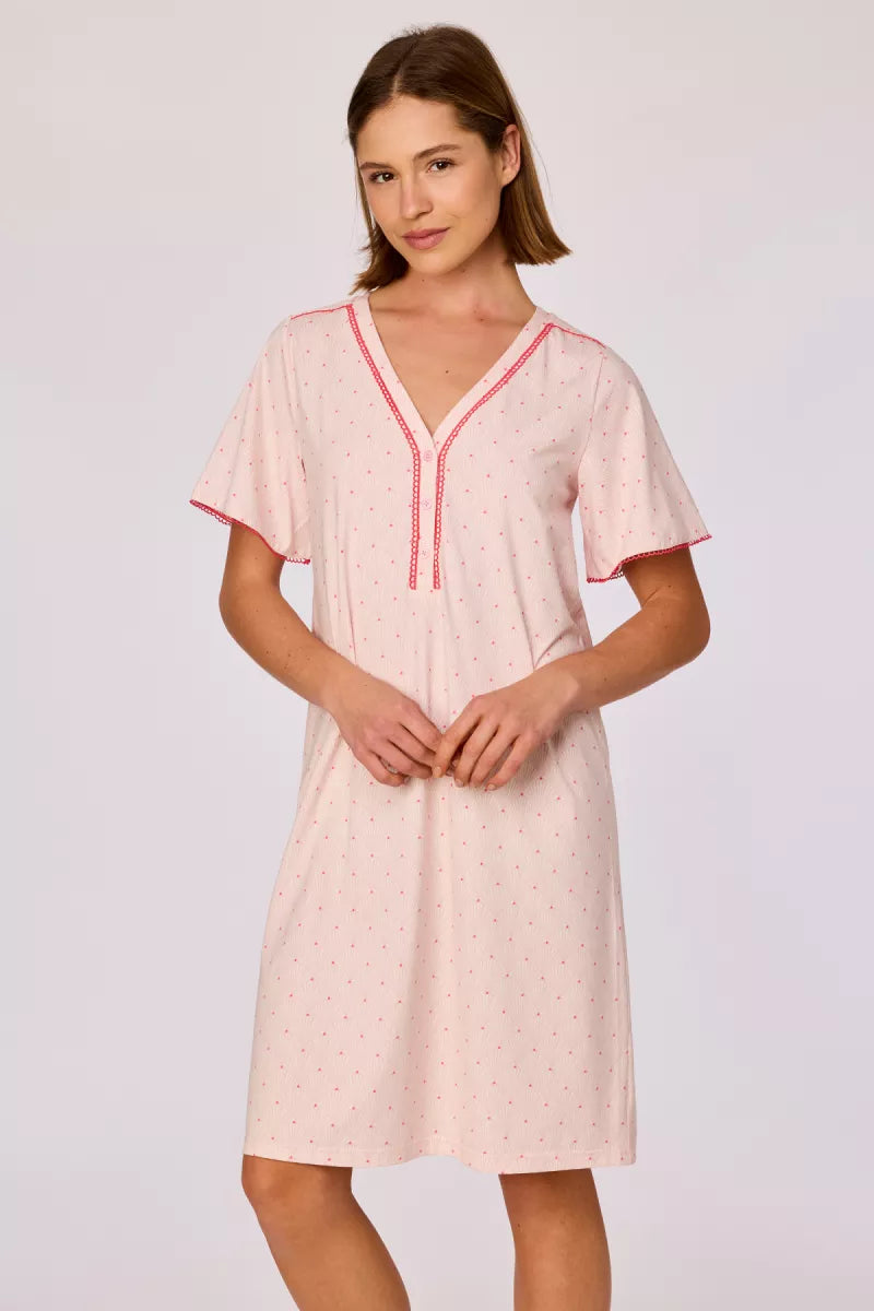 Woody Nachtkleedje - Roos