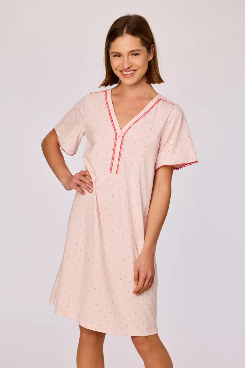 Woody Nachtkleedje - Roos