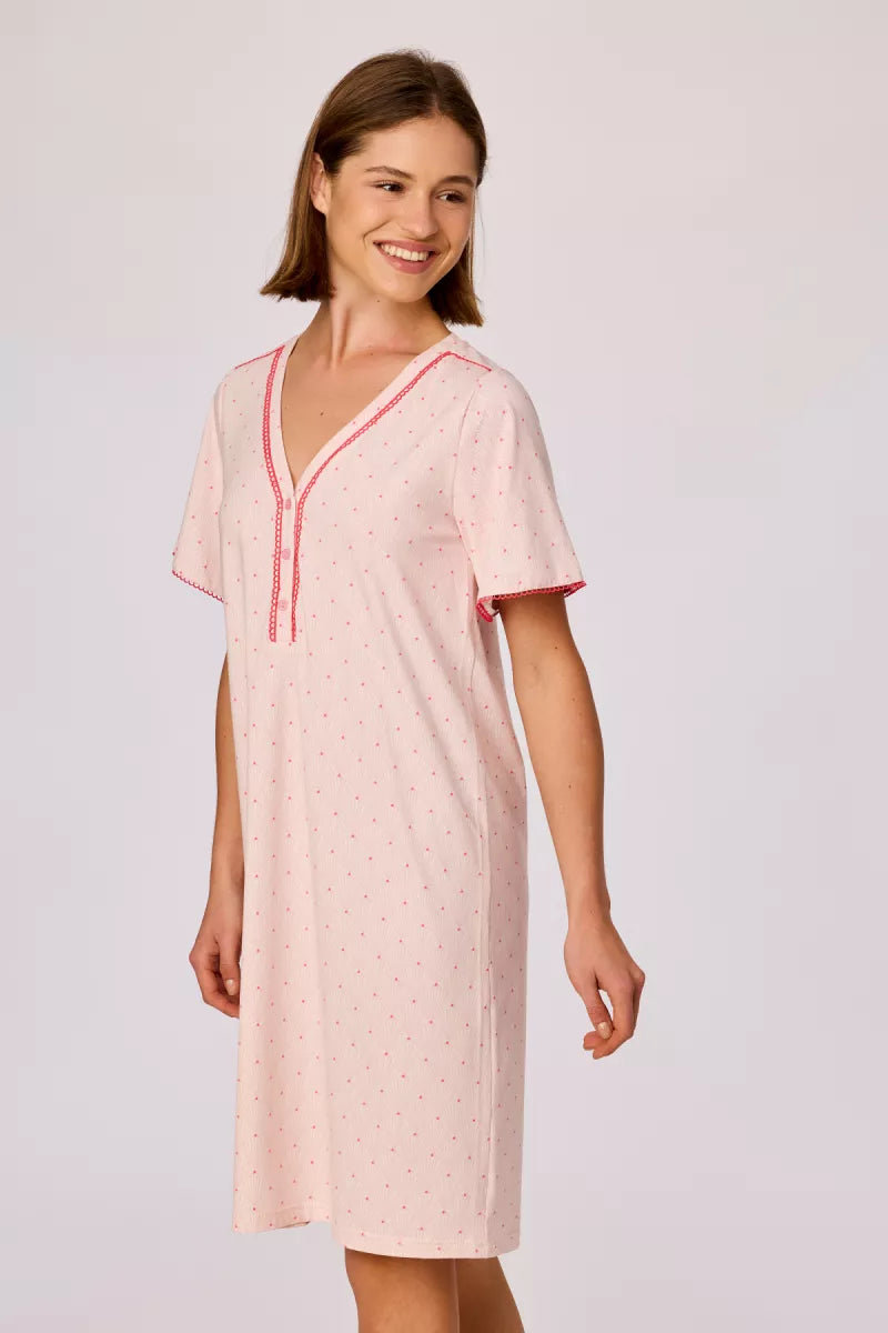 Woody Nachtkleedje - Roos