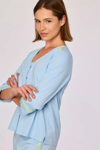 Woody Pyjama - Lichtblauw