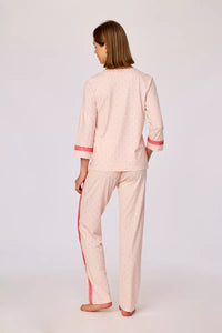 Woody Pyjama doorknoop - Roos