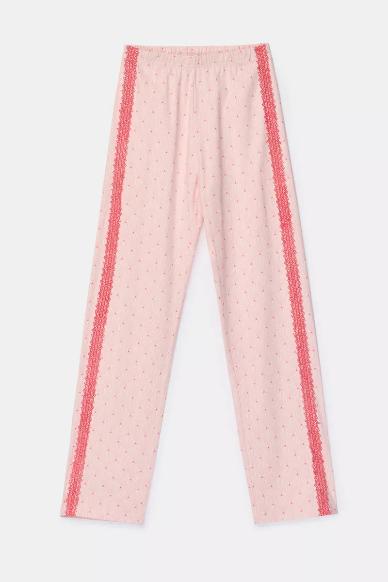 Woody Pyjama doorknoop - Roos