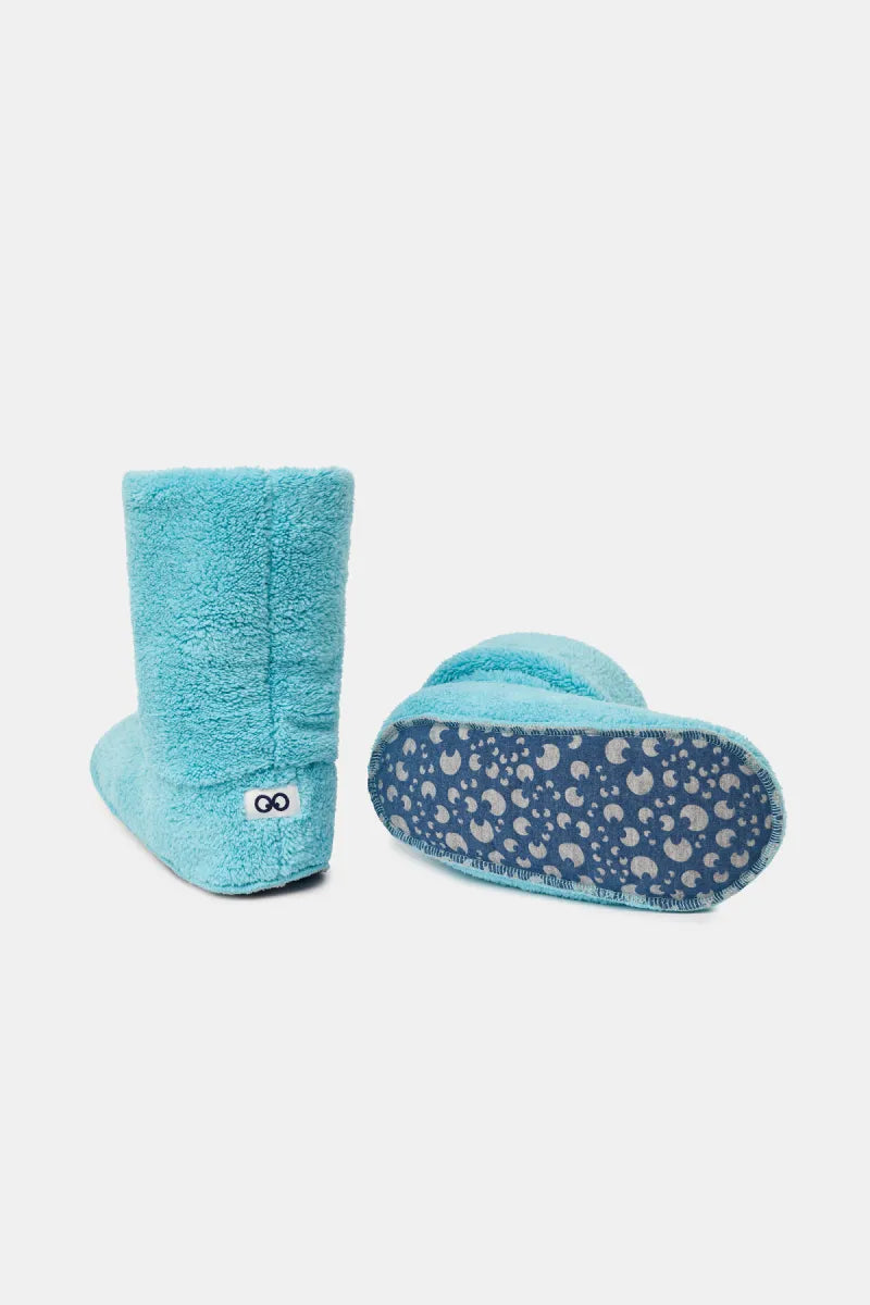 Woody Pantoffels - Blauw