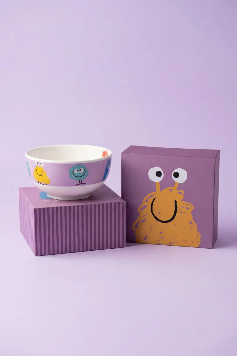 Woody Kom - Roze/monstertjes