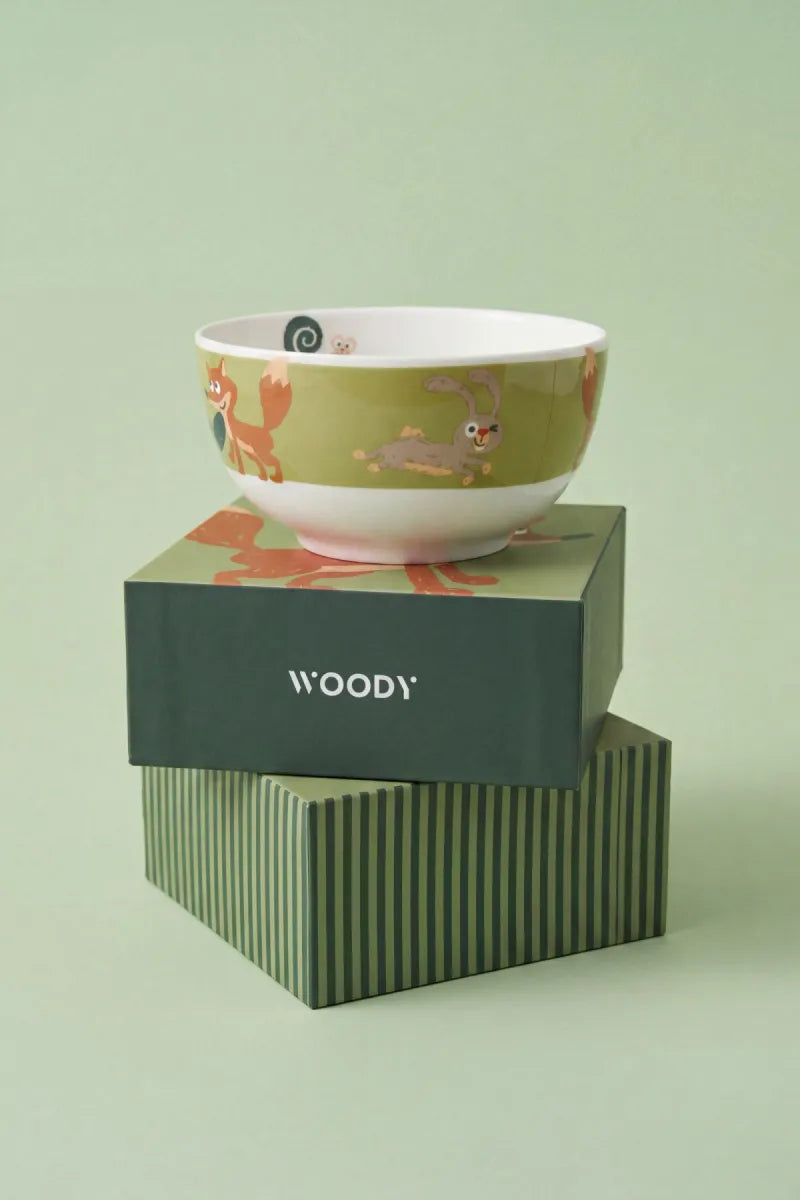 Woody Ontbijtkom - Vos