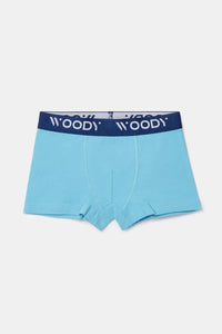Woody Boxers - Blauw/beer