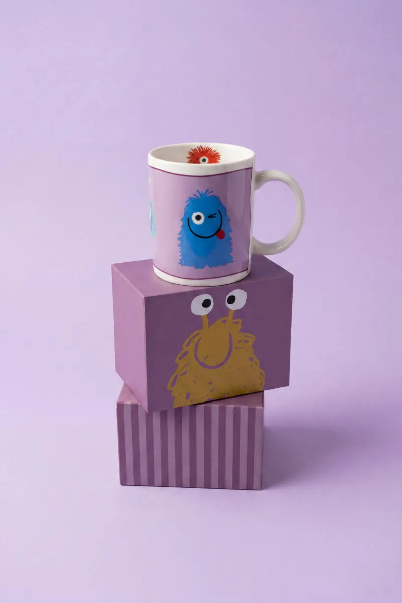 Woody Mok - Roze/monstertjes