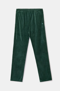 Woody Pyjama fluweel - Groene streep