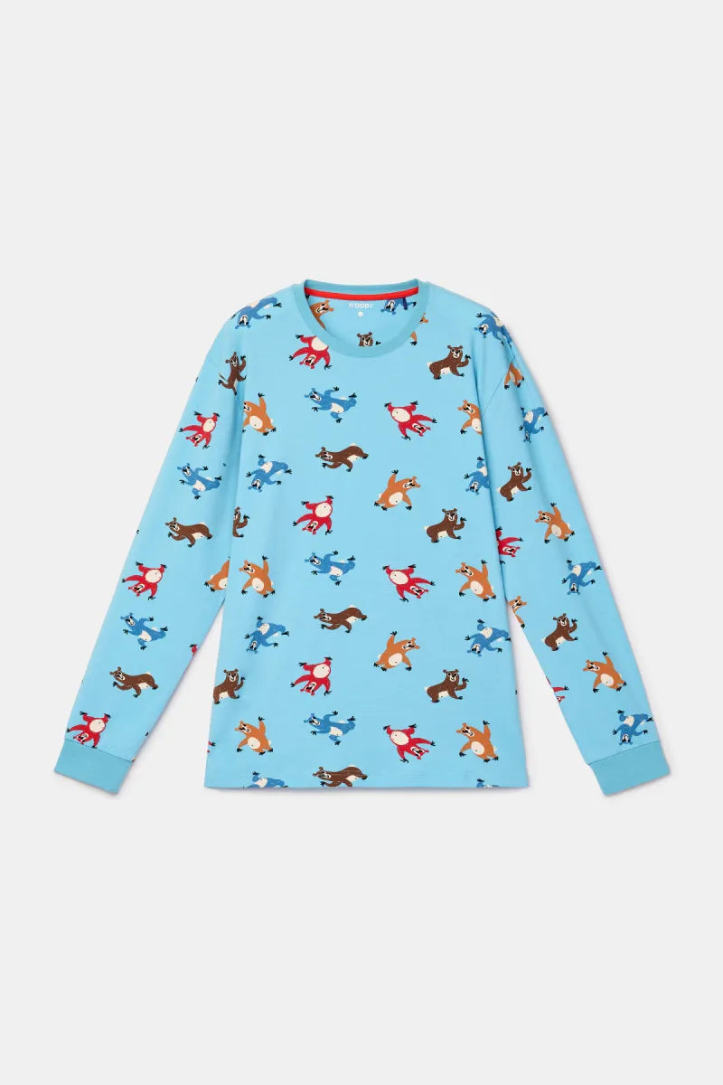Woody Pyjama - Berenprint