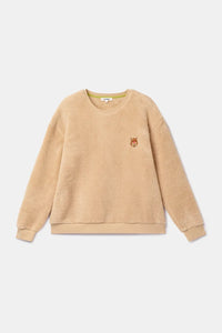 Woody Homewear/warme pyjama - Teddy/beige
