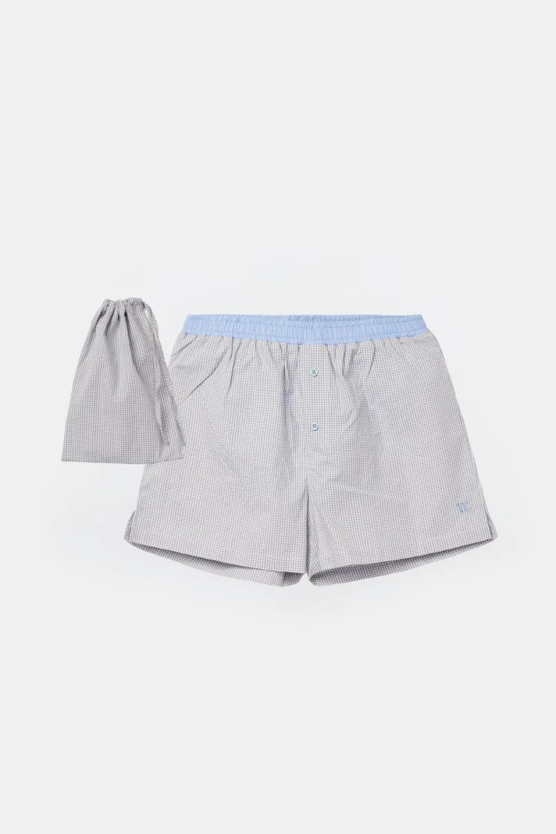 Woody Losse boxer - Grijze ruit