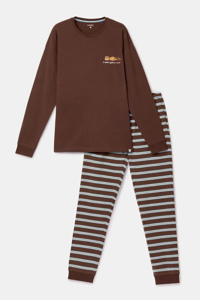 Woody Pyjama - I don't give a dam!