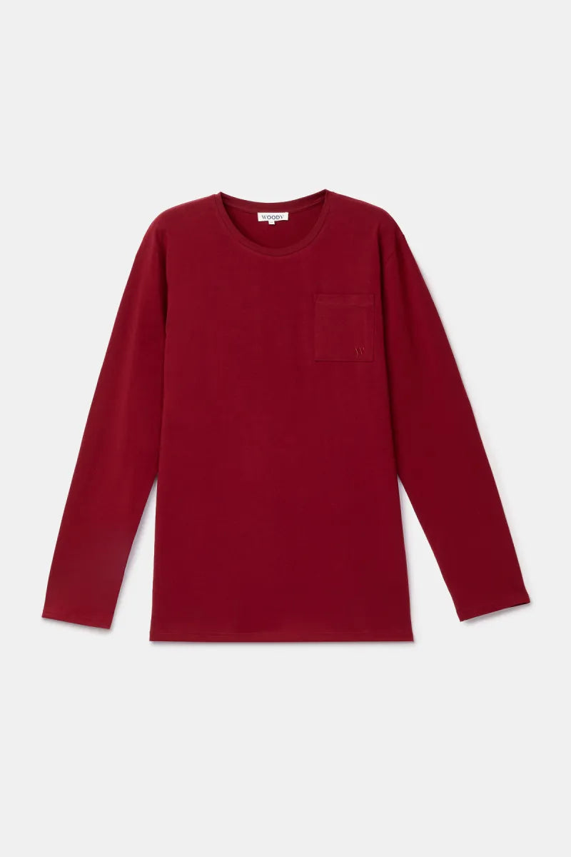 Woody Pyjama - Bordeaux/ruit