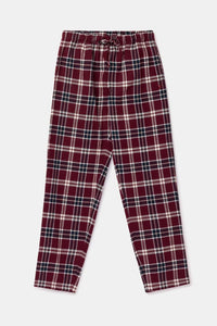 Woody Pyjama - Bordeaux/ruit