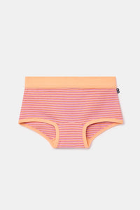 Woody Shortjes - Oranje/stripes