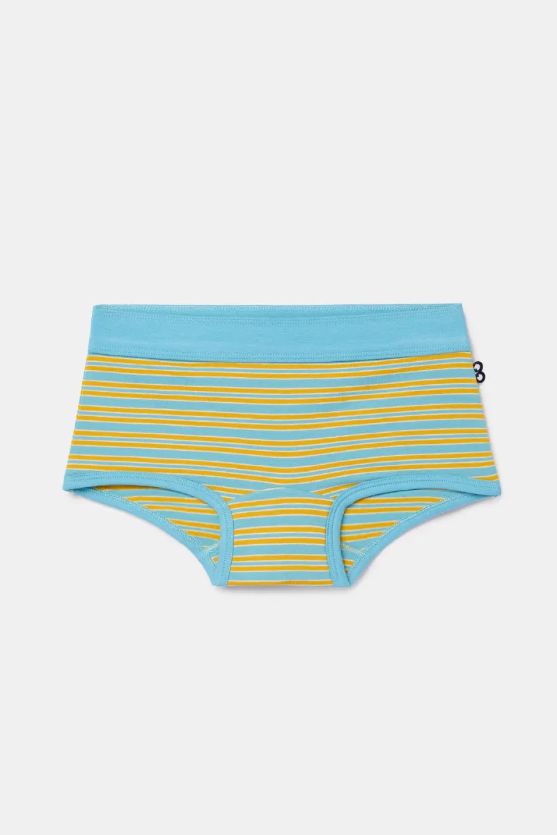 Woody Shortjes - Blauw/blauwe streep