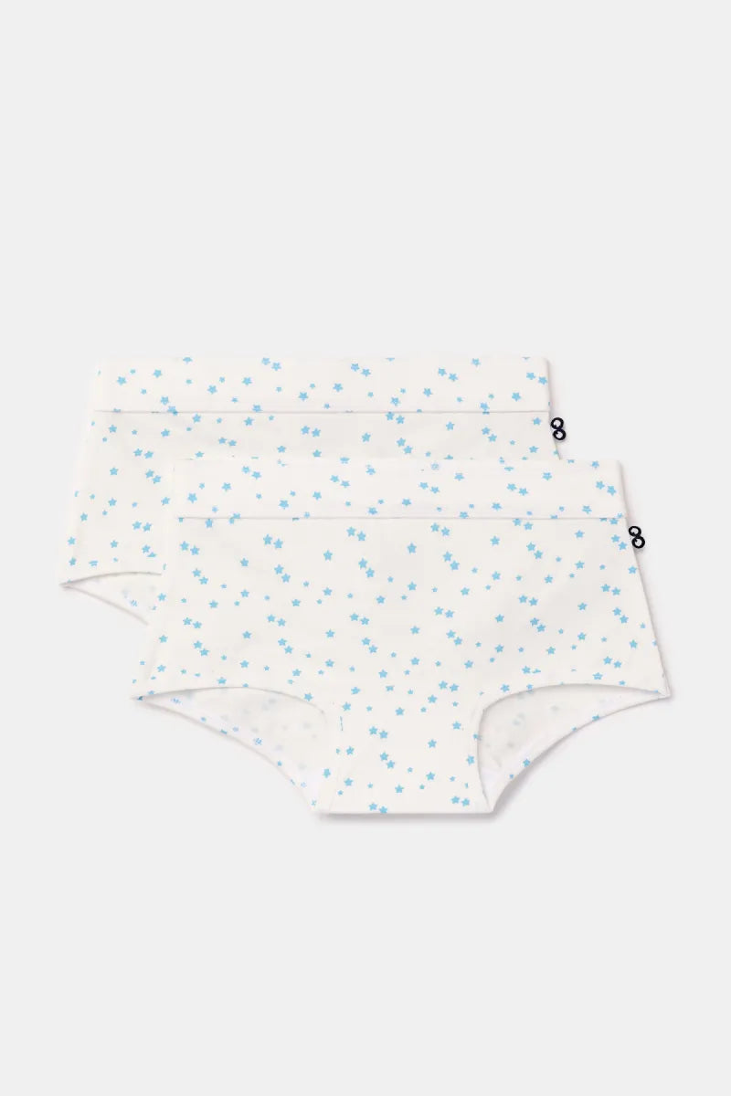 Woody Shortjes - Blauwe sterretjes