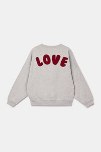 Woody Sweater - Grijs/Love