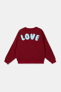 Woody Sweater - Bordeaux/Love