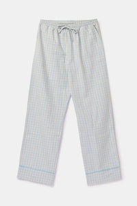 Woody Pyjama - Lichtblauwe ruit
