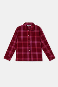 Woody Pyjama - Bordeaux ruit