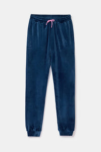 Woody Pyjama fluweel - Donkerblauw/Starry night