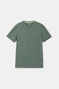 Woody Pyjama - Groene streep