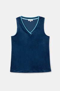Woody Huispak driedelig - Donkerblauw fluweel