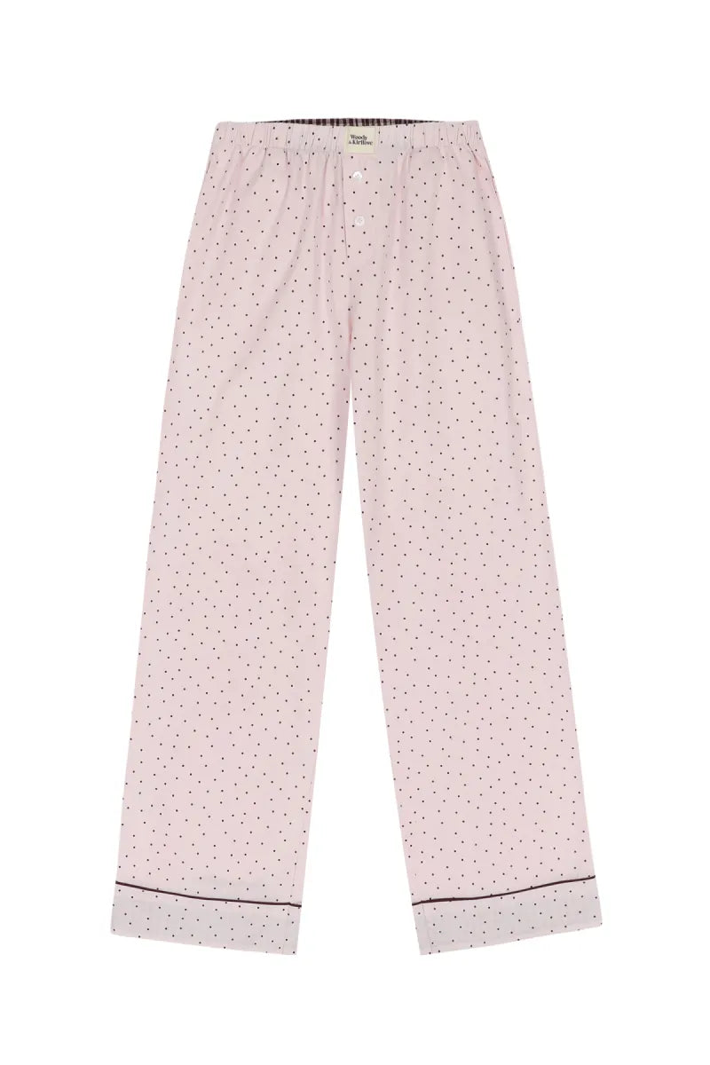 Woody Kirilove - Roze pyjama van katoen