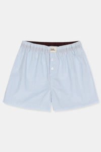 Woody Kirilove - Lichtblauwe boxershort van katoen