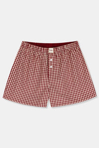 Woody Kirilove - Bordeaux boxershort van katoen