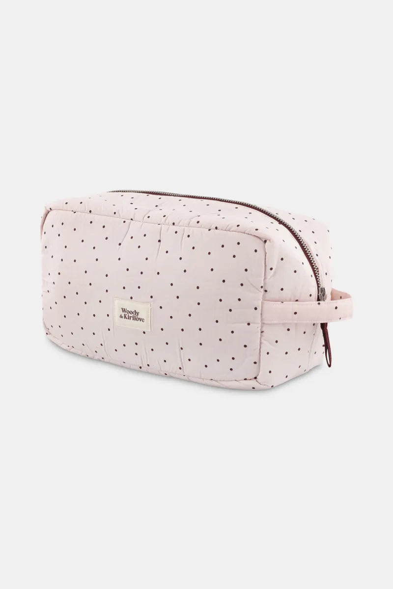 Woody Kirilove - Roze polkadots toilettas