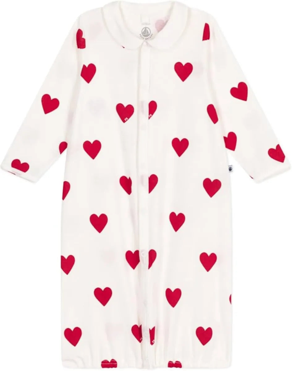 Petit Bateau Pyjama zonder voetjes - Hearts