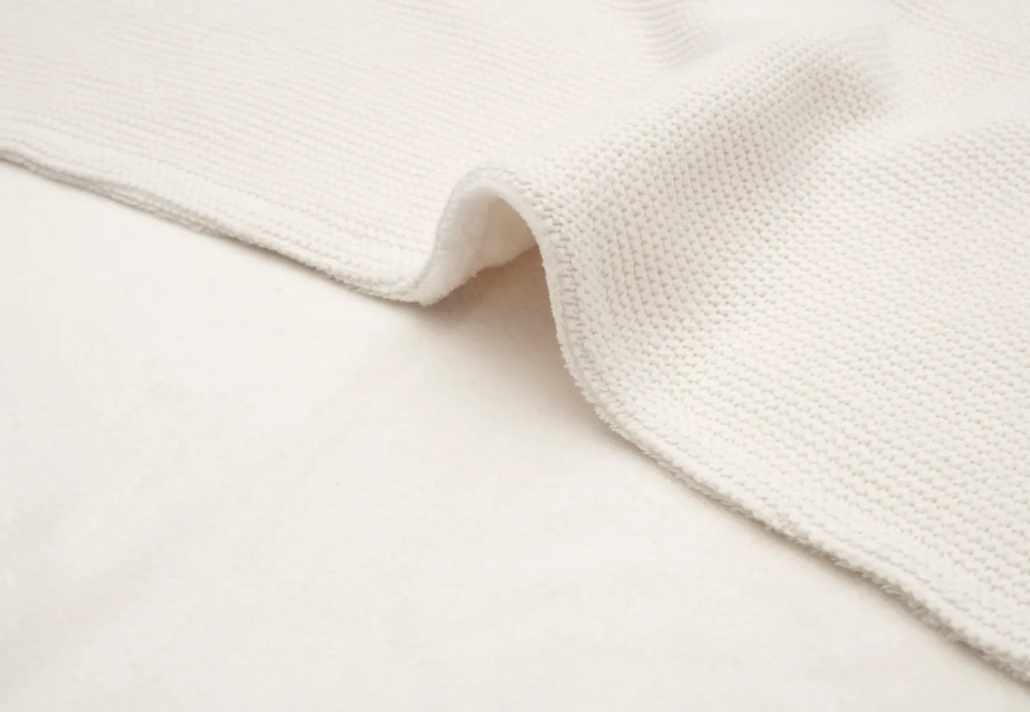 Jollein Wiegdekentje - Ivory/fleece