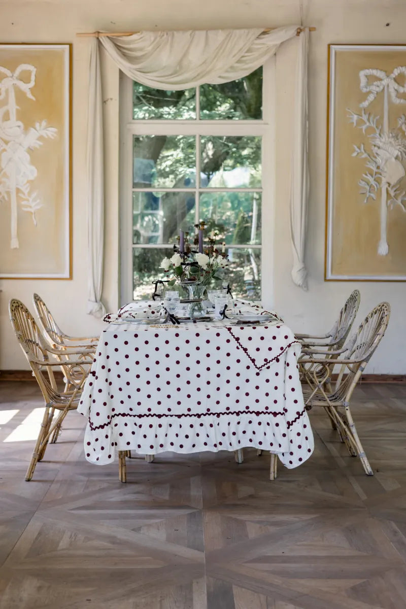 Maison Dinette Tafellaken - Bruine bolletjes