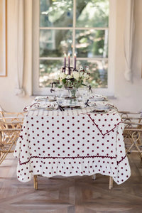Maison Dinette Tafellaken - Bruine bolletjes