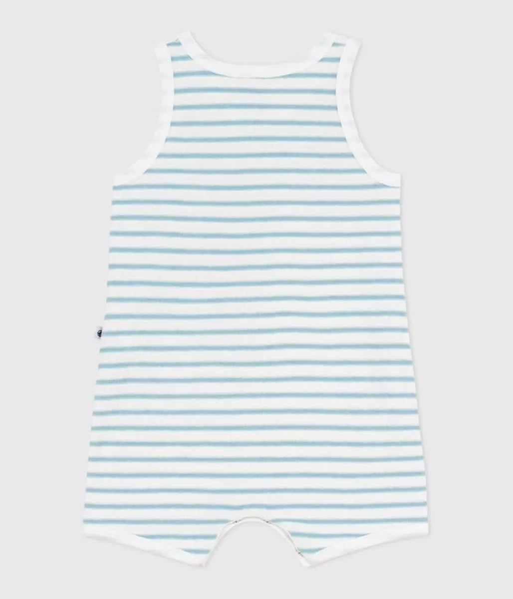 Petit Bateau Pyjama - Blauw Streepje